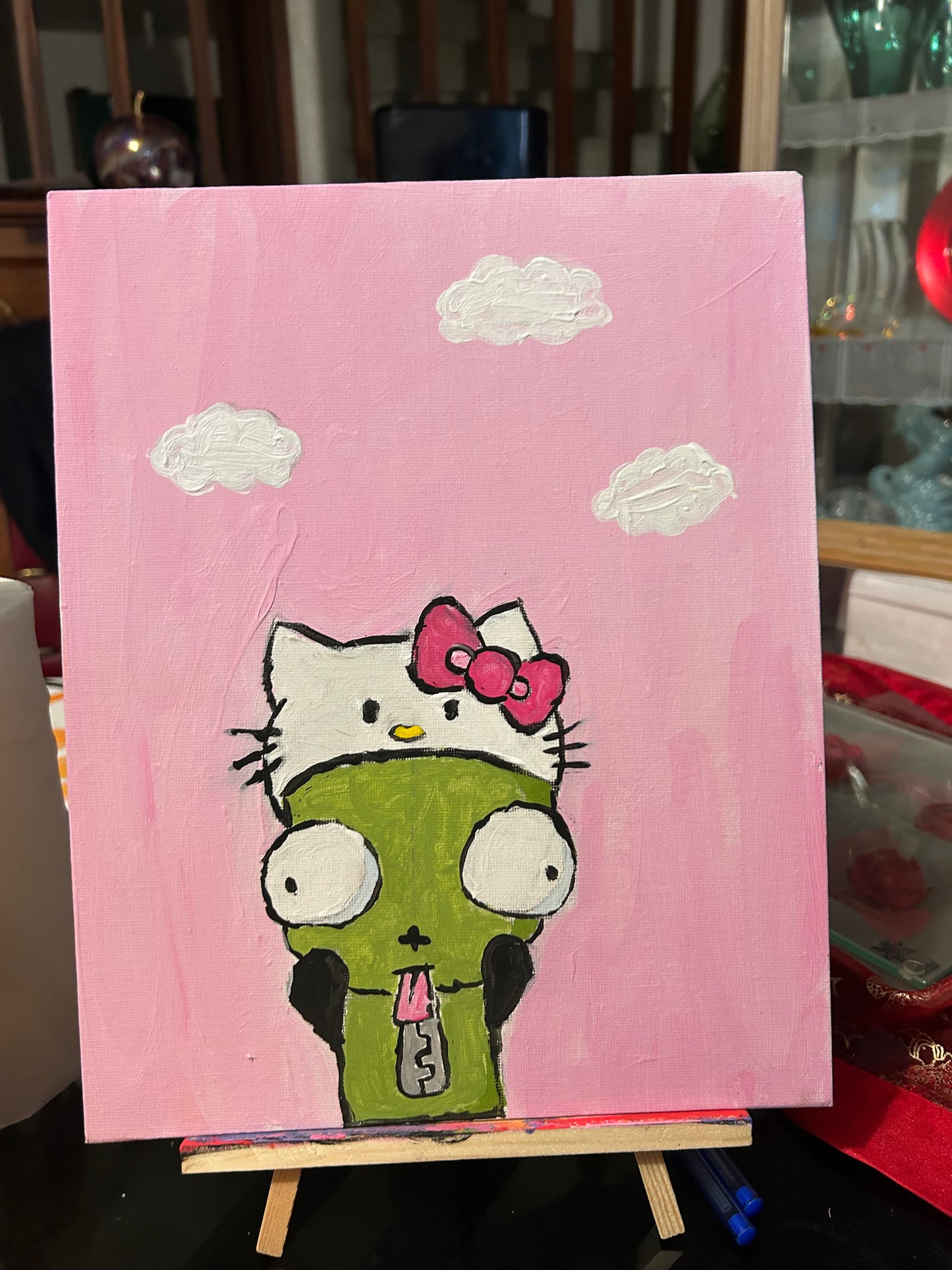 Peinture Hello Kity