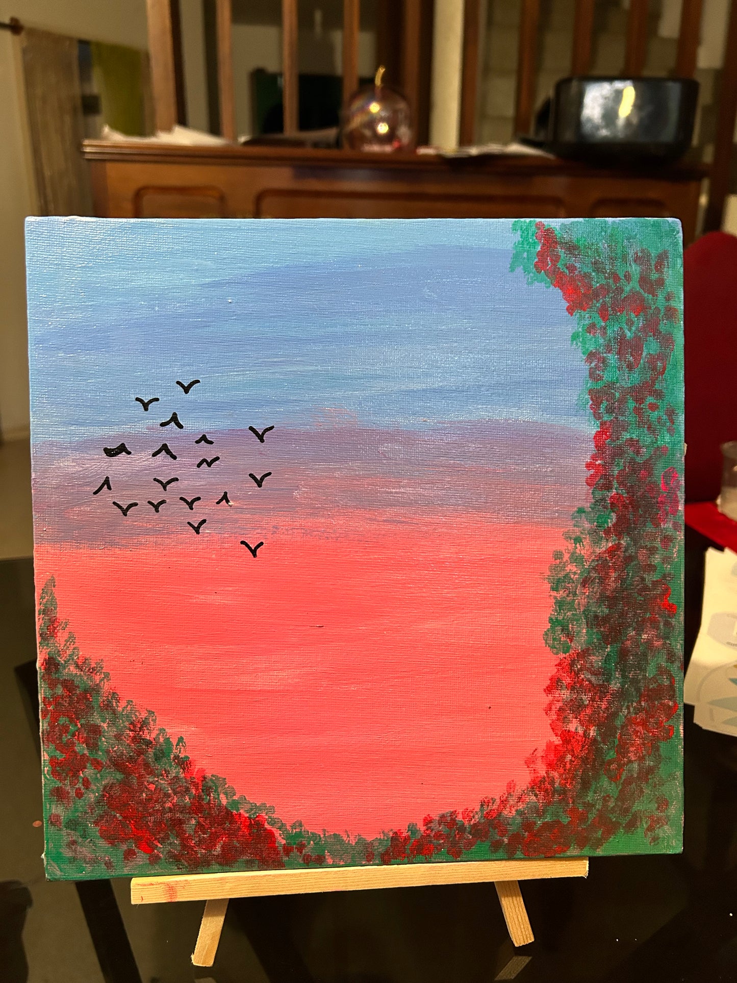 Paysage crépuscule